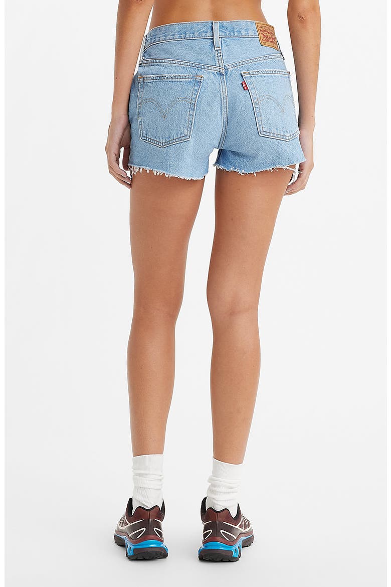 501® Original Cutoff Denim Shorts, Alternate, color, OXNARD ATHENS JUMP