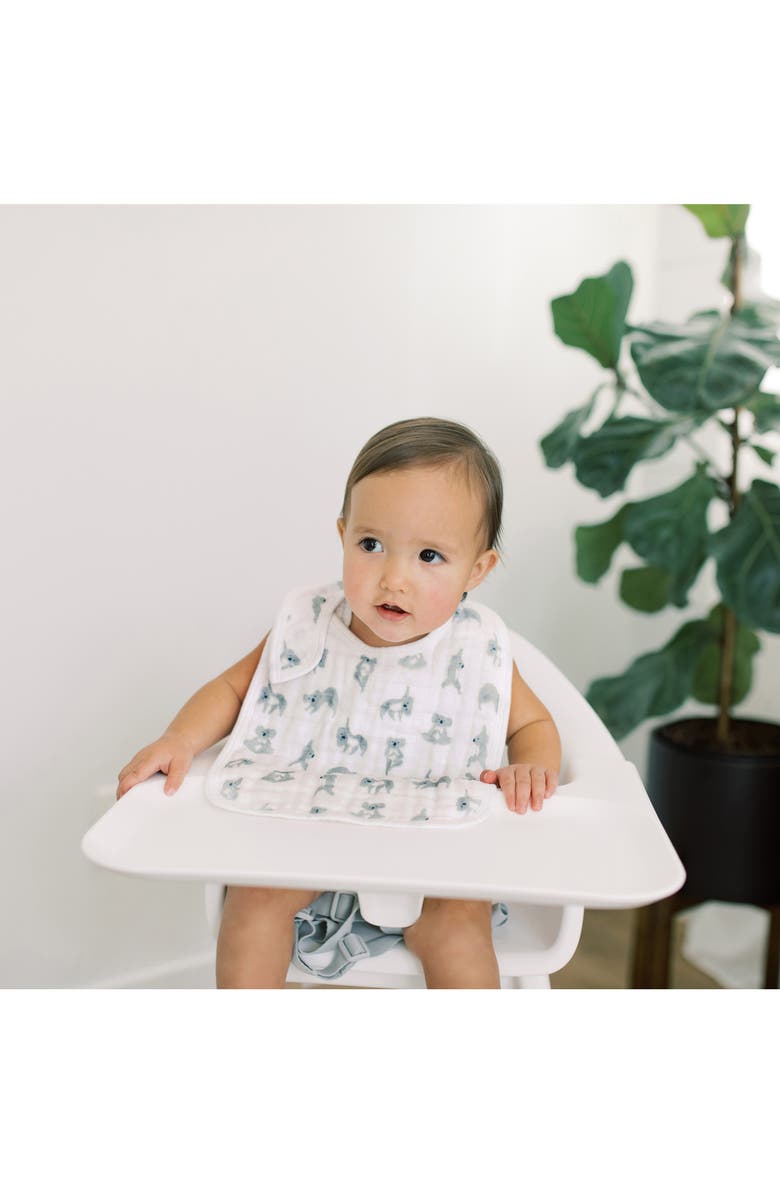 aden + anais 3-Pack Classic Snap Bibs, Alternate, color, Now And Zen