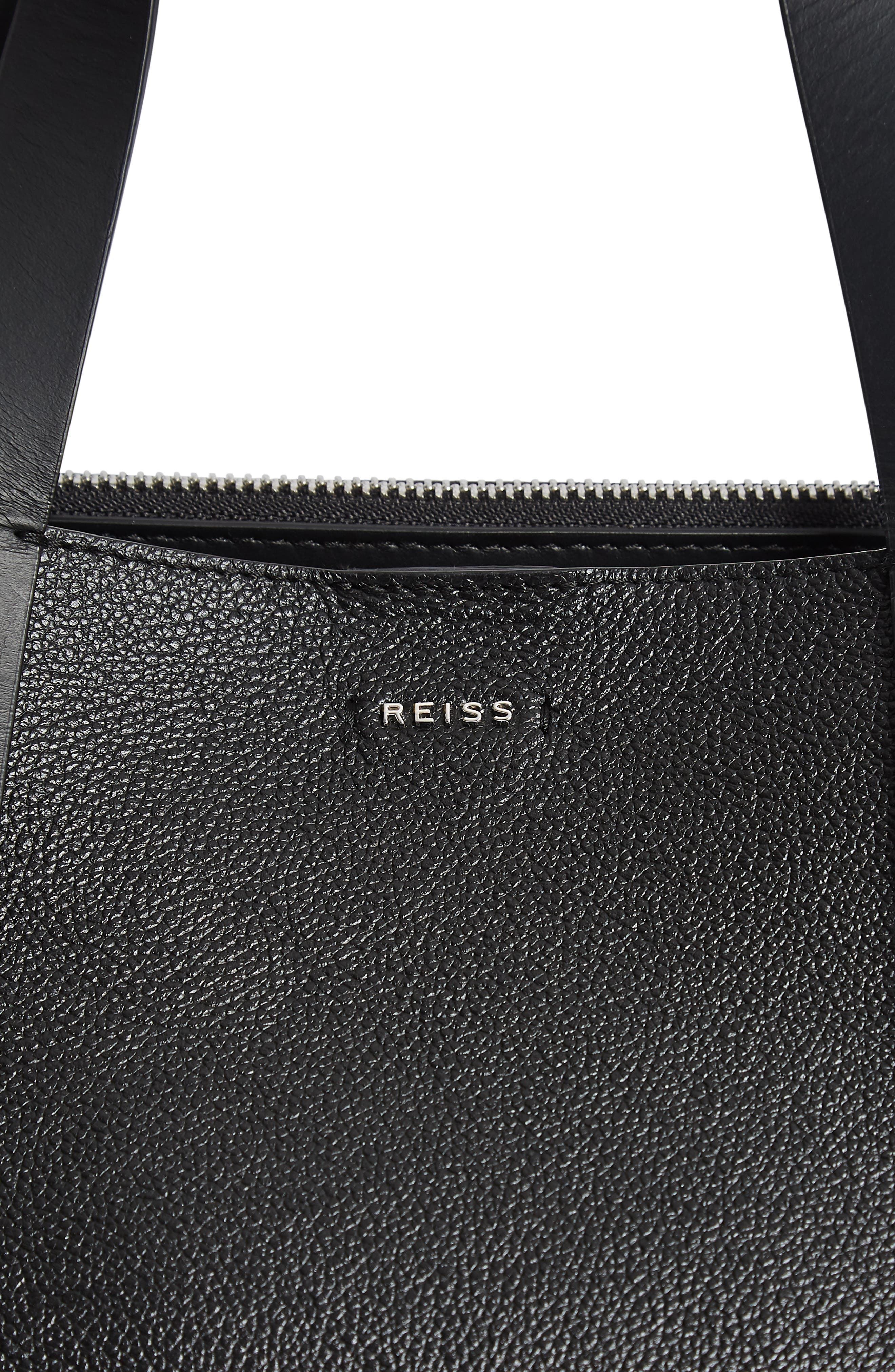 Reiss Swaby Leather Tote, Alternate, color, 