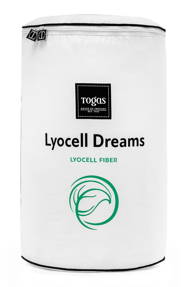 Togas Lyocell Dreams comforter, Alternate, color, White