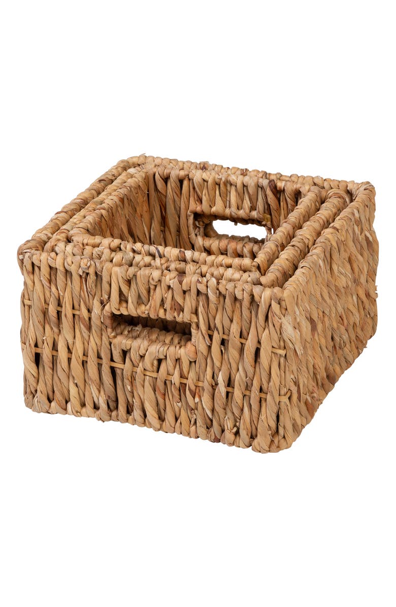 HONEY-CAN-DO Three Piece Nested Baskets, Main, color, 