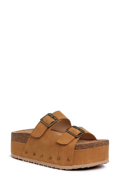 Impala Stud Platform Sandal