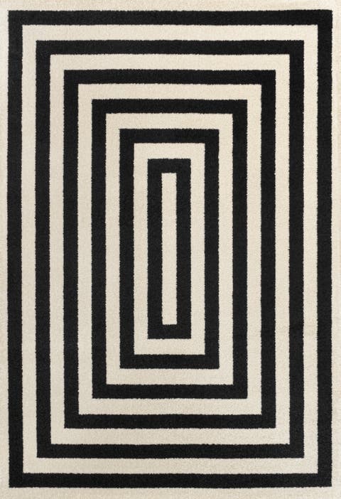 Bandol Modern Classic Mitre Stripe Area Rug