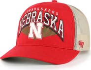'47 Men's '47  Scarlet Nebraska Huskers Pomona Mesh Hitch Adjustable Trucker Hat