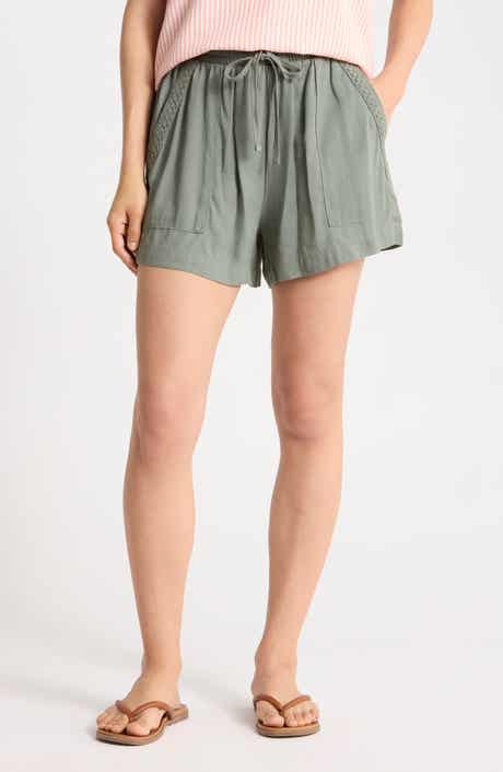 Marseilles Lace Trim Shorts