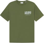 Les Deux Society Graphic T-Shirt