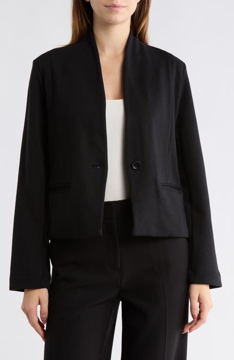 Clean Cotton Blazer