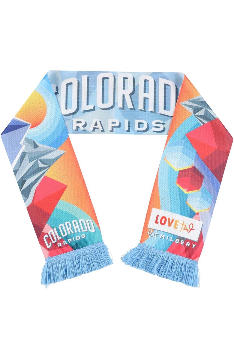 RUFFNECK SCARVES Colorado Rapids Jersey Hook Reversible Scarf, Main, color,
