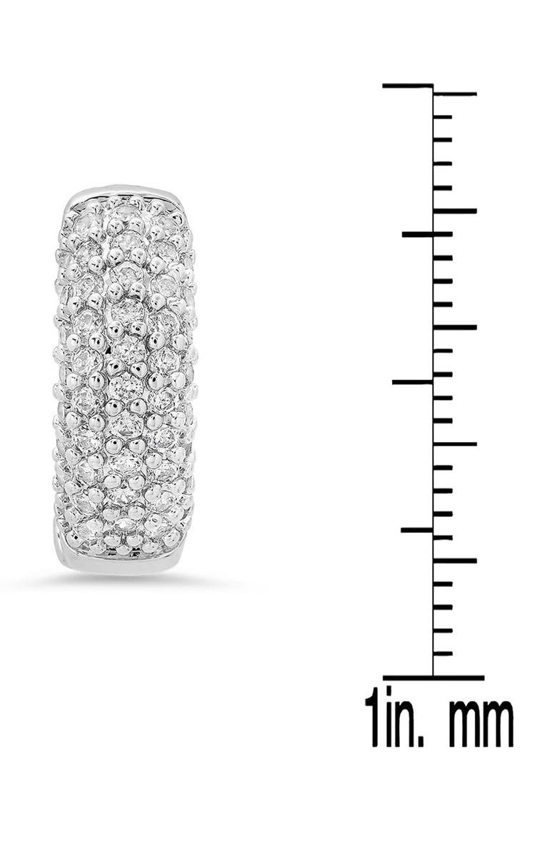 HMY JEWELRY Simulated Diamond Ear Cuff, Alternate, color,