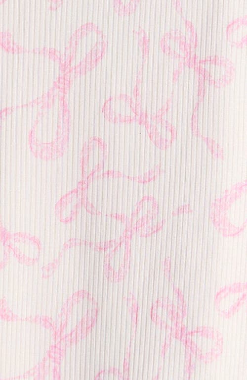 Ava & Yelly Kids' Fitted Long Sleeve Top & Leggings Set In Multi