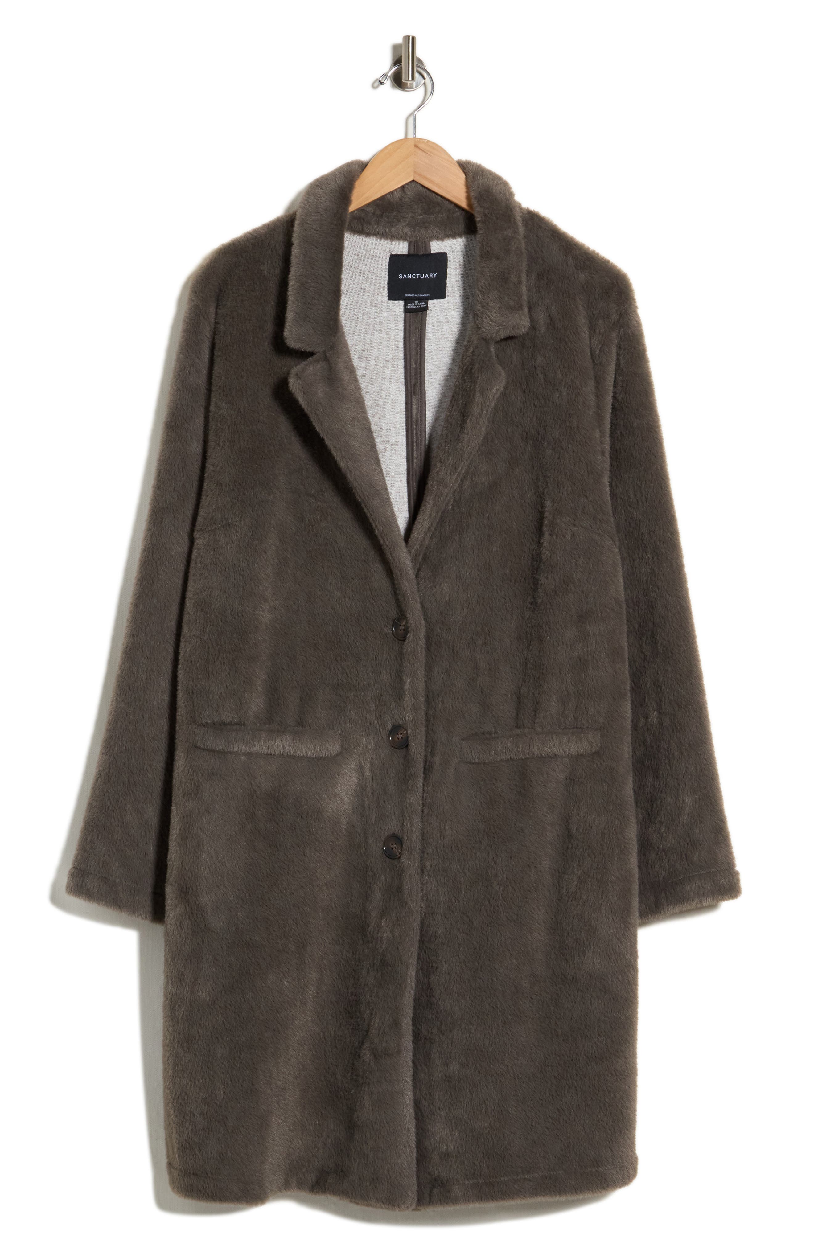 Hometown Faux Fur Coat
