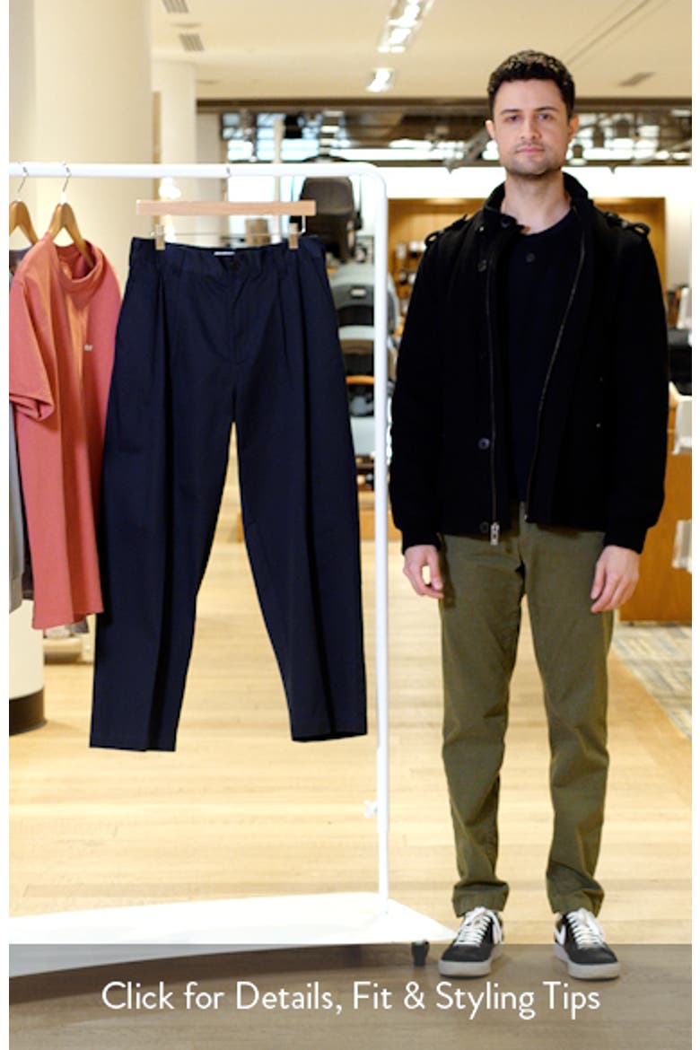 Foster Pleated Twill Pants video