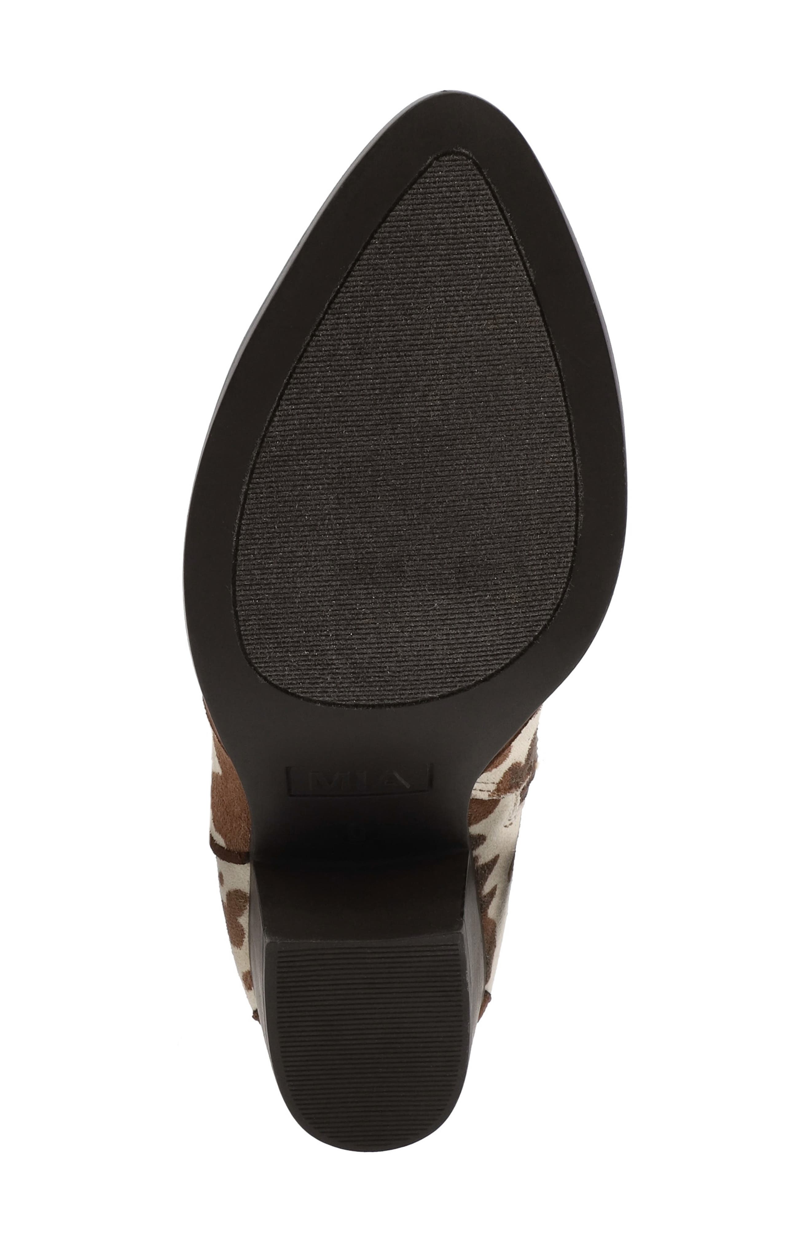 MIA Sonni Western Boot, Alternate, color, Brown/ Off White