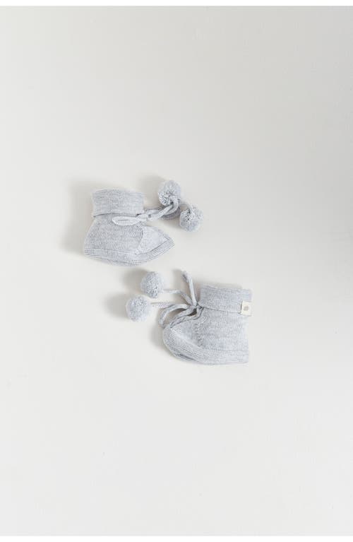 Babycottons Set Gorro+bootie Stars For Infant In Gray