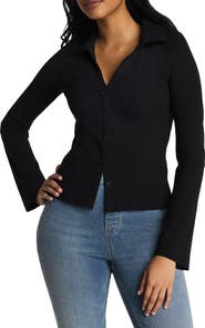 SPANX® Knit Button-Up Shirt