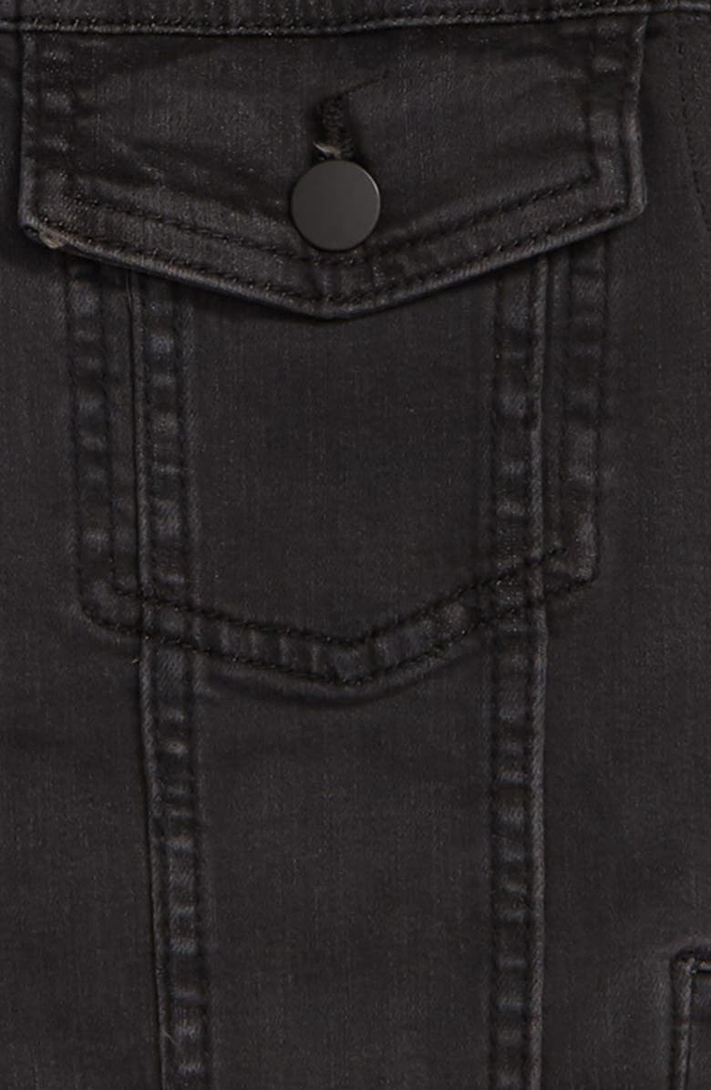 Treasure & Bond Kids' Denim & Knit Jacket, Alternate, color, 