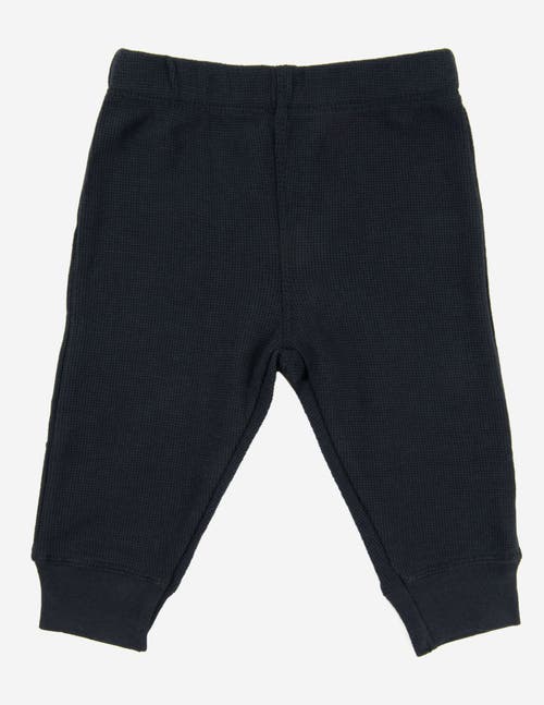Leveret Baby Pants & Leggings Set, Navy Crawling Pant + Colored Legging In White