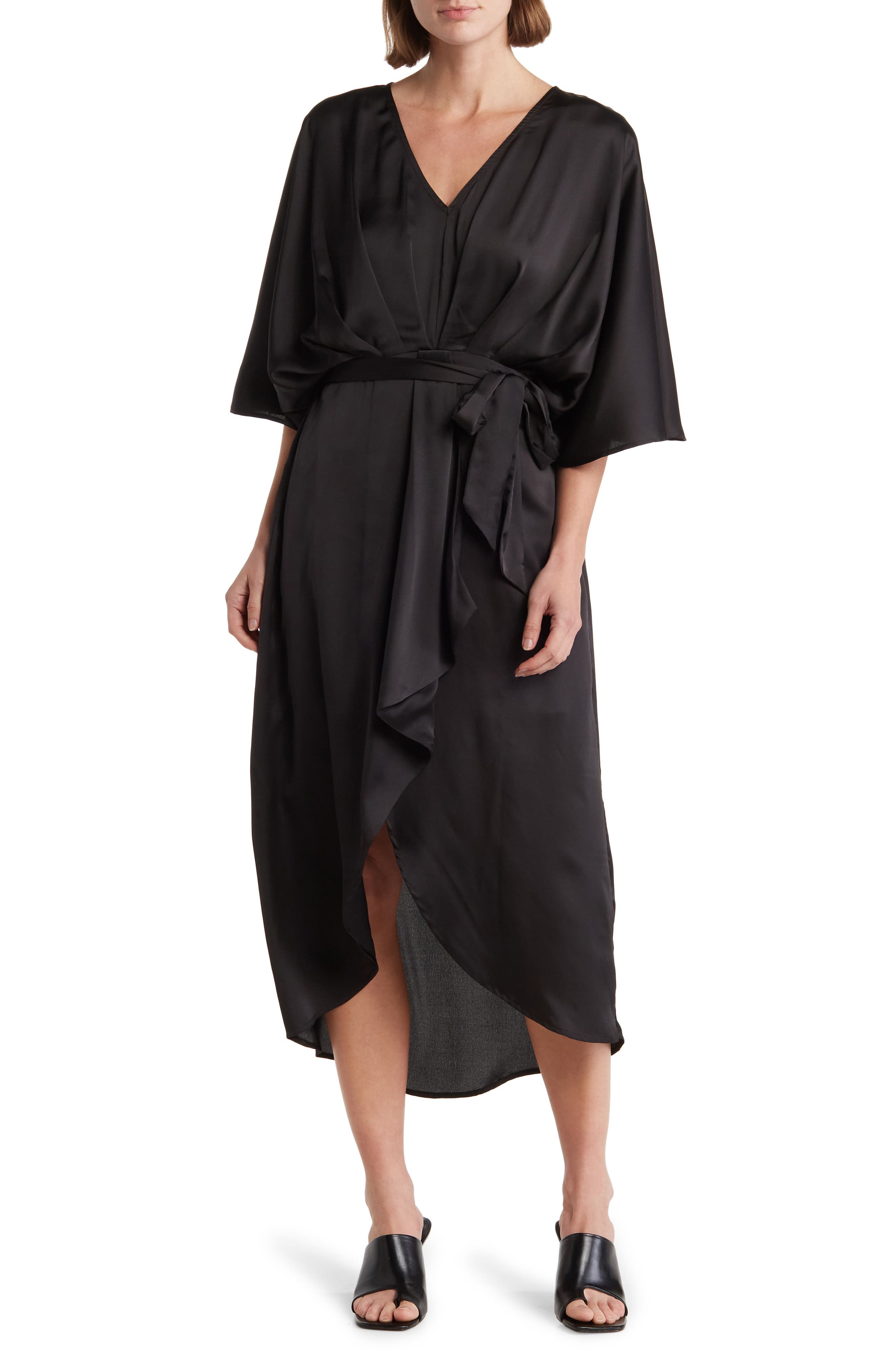 WISHLIST Faux Wrap Dress
