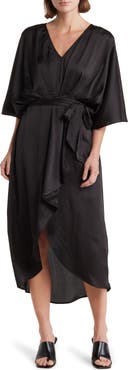 WISHLIST Faux Wrap Dress