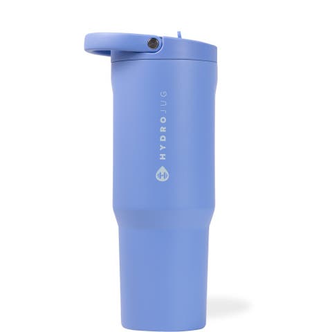 Sport Insulated Stainless Steel Water Bottle with Flip Straw and Swivel Handle for Gym & Outdoors