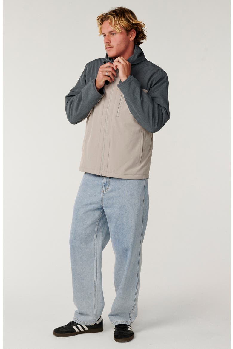 Eliite Water Repellent Jacket, Alternate, color, STONE