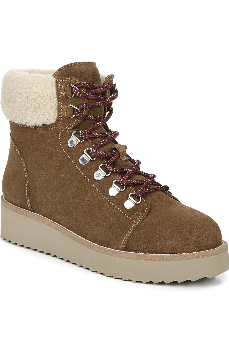 Sam Edelman Franc Hiking Boot with Faux Shearling Trim, Main, color,