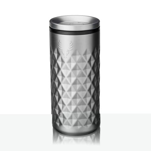 Viski Paragon Stainless Steel Highball Tumbler in Platinum 