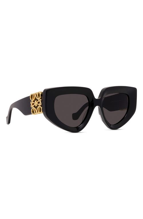 LOEWE LOEWE ANAGRAM 51MM GEOMETRIC SUNGLASSES
