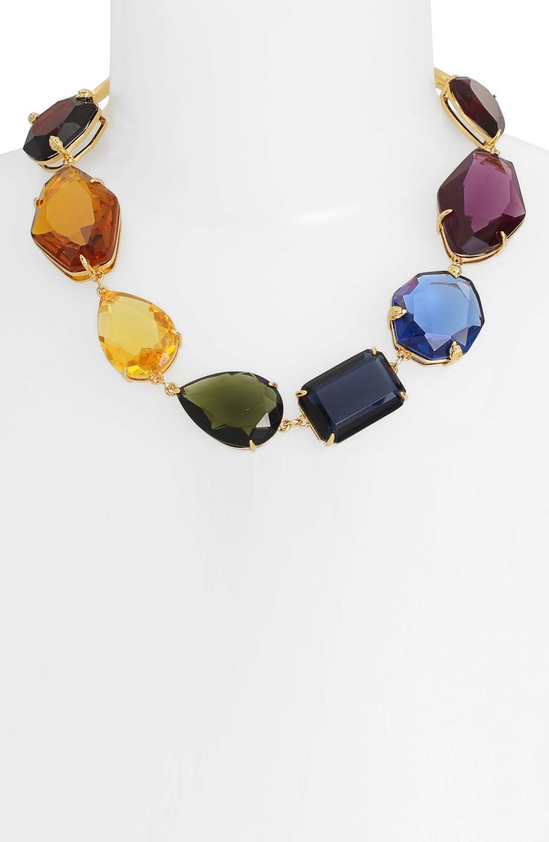 Kurt Geiger London Mix Stone Crystal Necklace, Alternate, color, 