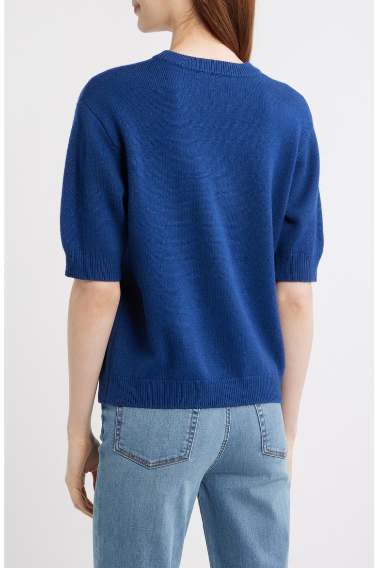 The Easy Wool Blend Crewneck Sweater, Alternate, color, MARINE BLUE