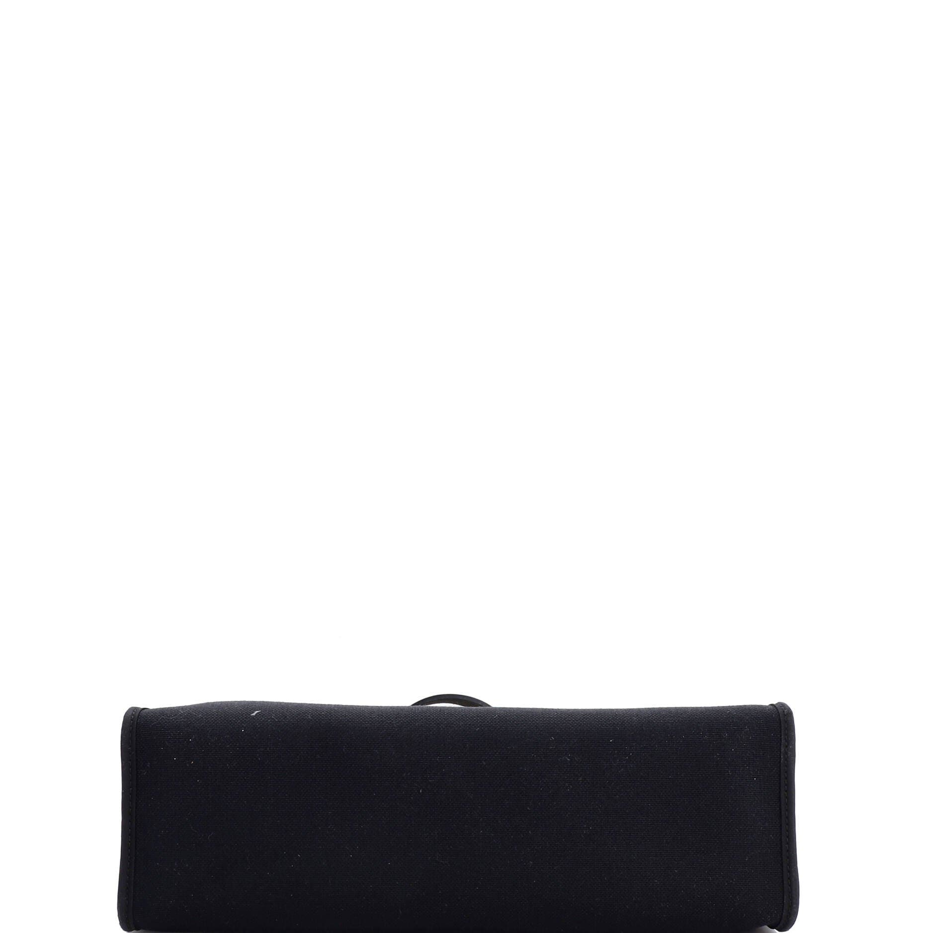 Pre-Owned Hermes Herbag Zip Leather and Toile 31, Alternate, color, 