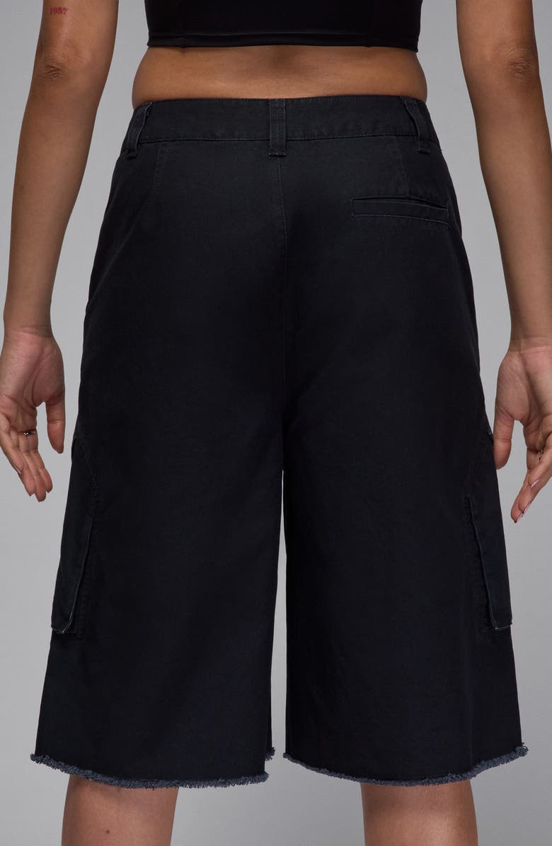 Jordan Flight Chicago Cotton Big Shorts, Alternate, color, Black