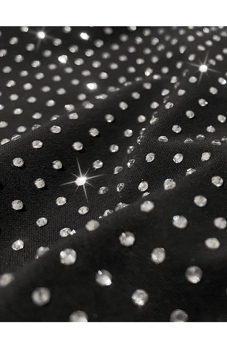 Commando Party Starter Straight Cami Bodysuit, Alternate, color, Crystal Black