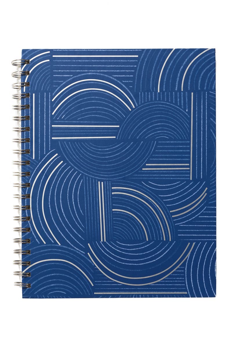 Paper Source Navy Spiral Journal, Main, color,
