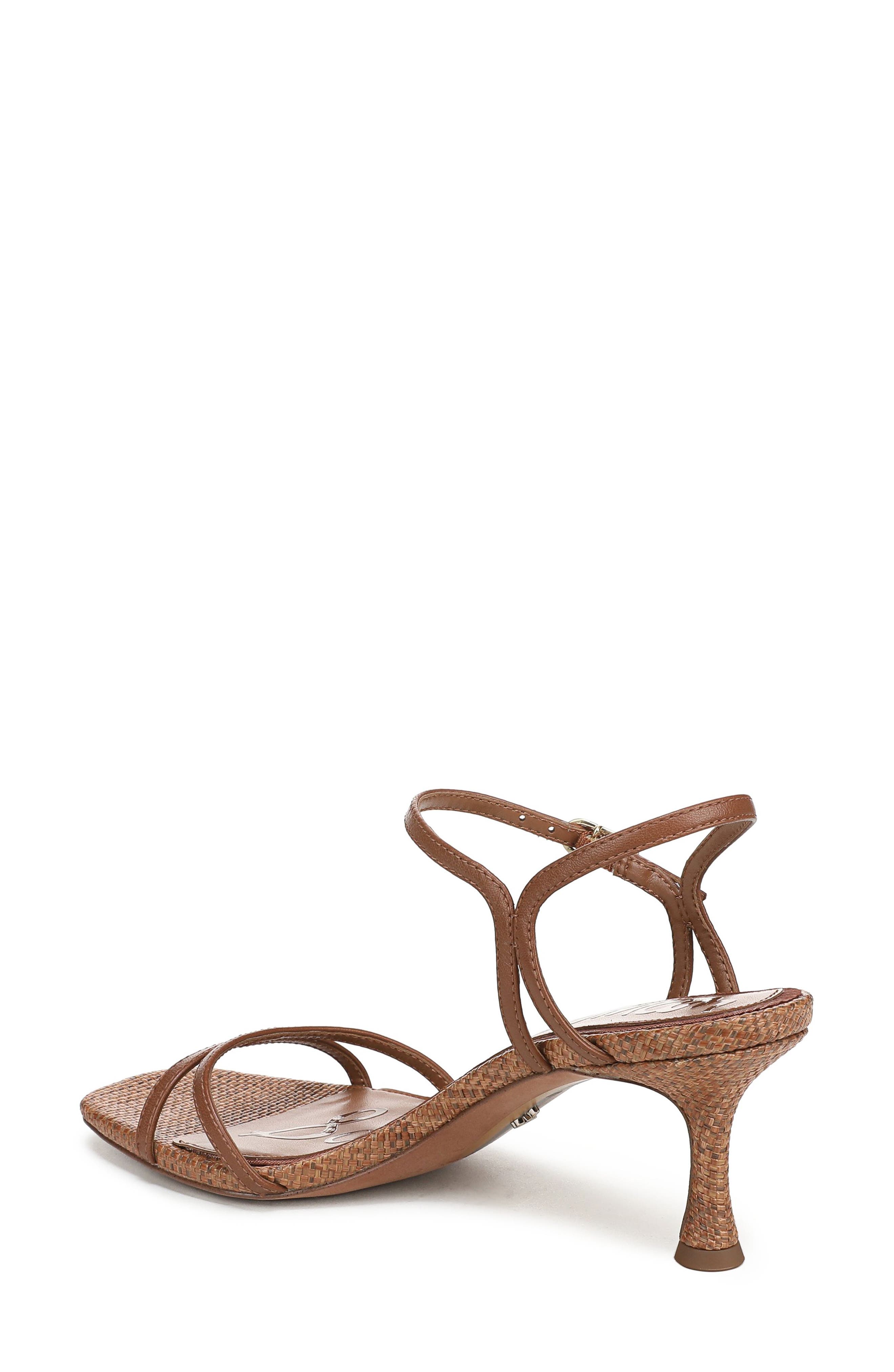 Presley Strappy Sandal, Alternate, color, RICH COGNAC