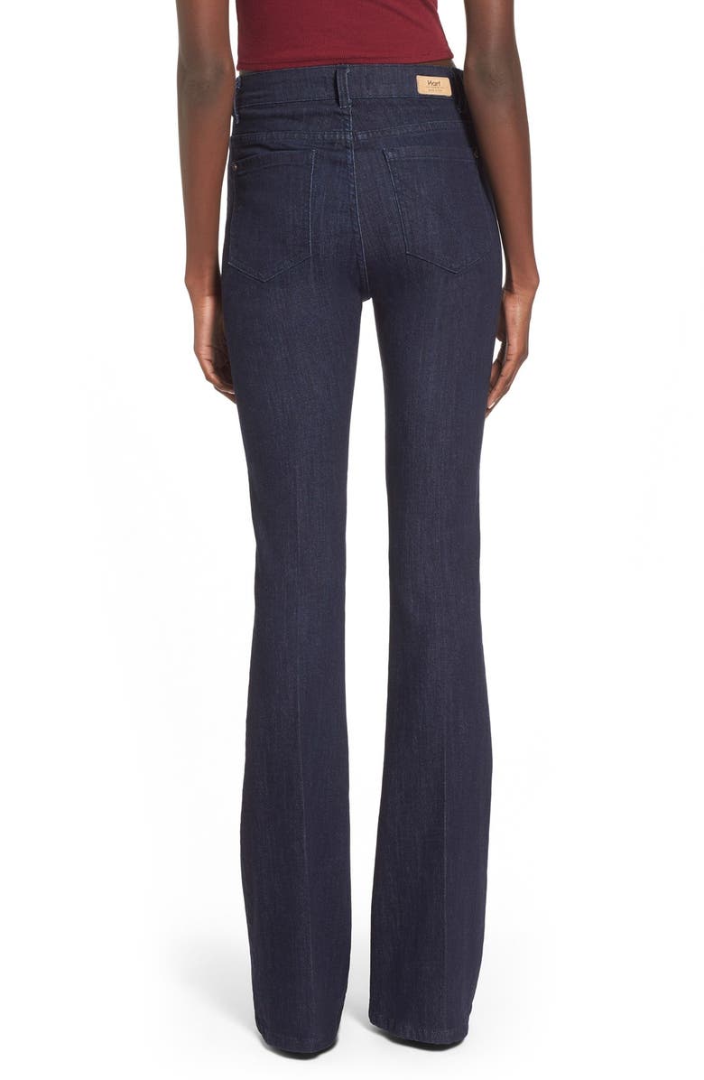 HART Denim 'Mabel' Flare Jeans, Alternate, color, 