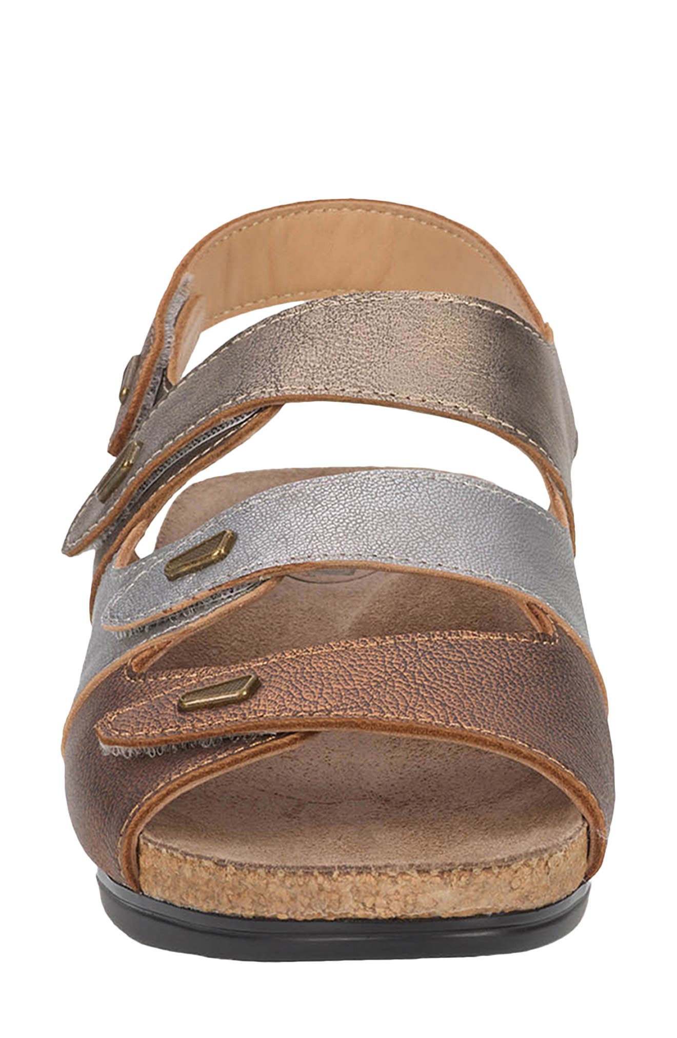 Margo Slingback Sandal, Alternate, color, METALLIC COMBO