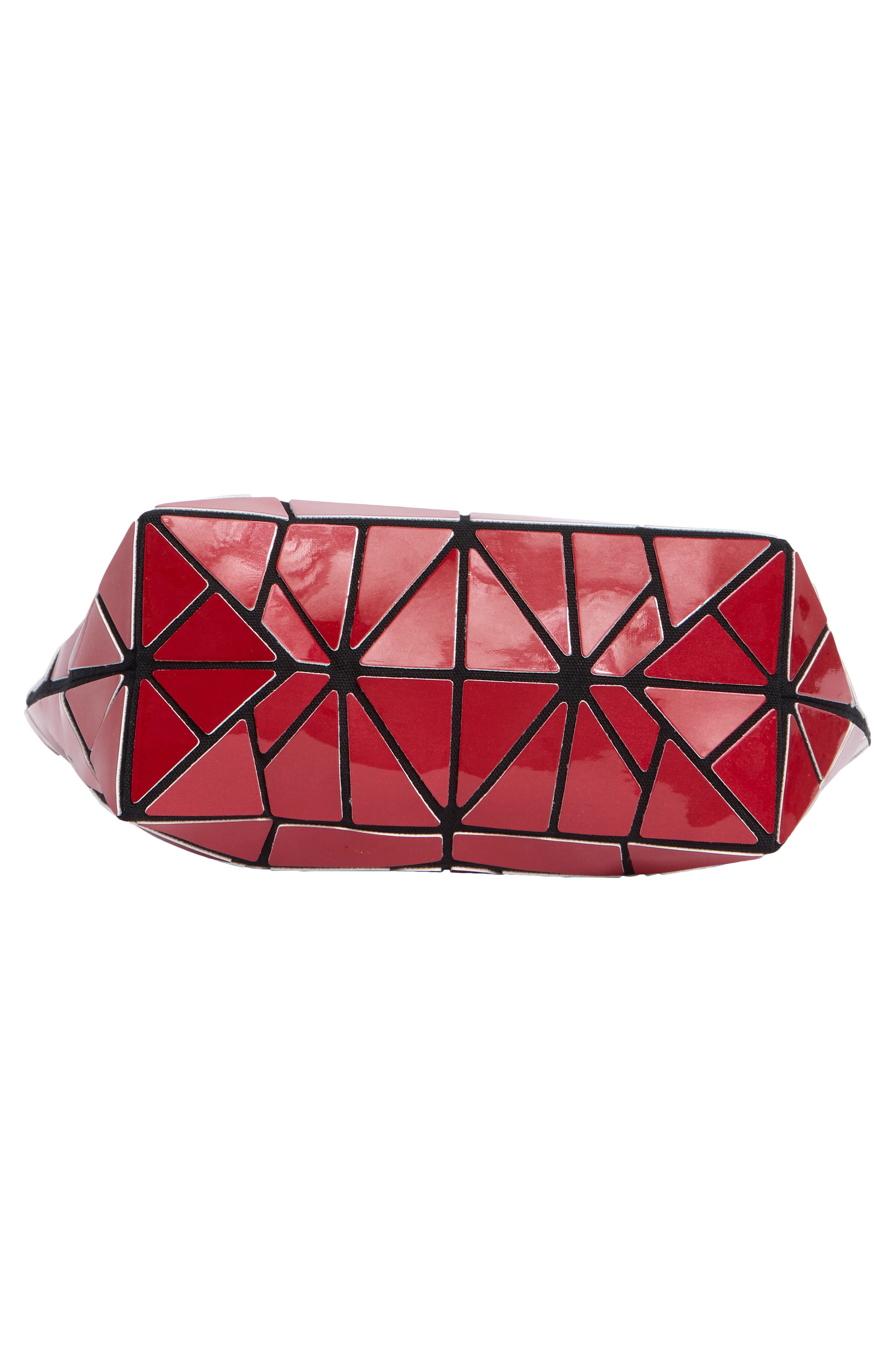 PATRIZIA LUCA Mosaic Cosmetic Case, Alternate, color, Shiny Red