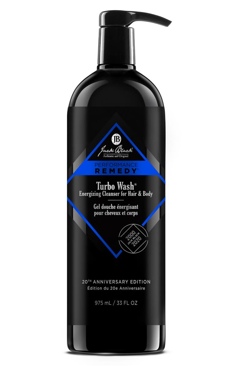 Jack Black Jumbo Turbo Wash<sup>®</sup> Energizing Cleanser for Hair & Body, Main, color,