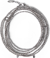 Brunello Cucinelli Hematite and Sterling Silver bracelet