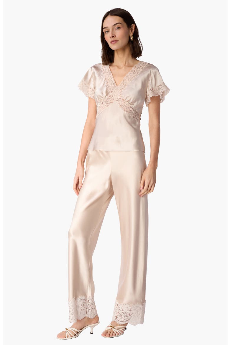 Romola Silk Top, Alternate, color, OAT
