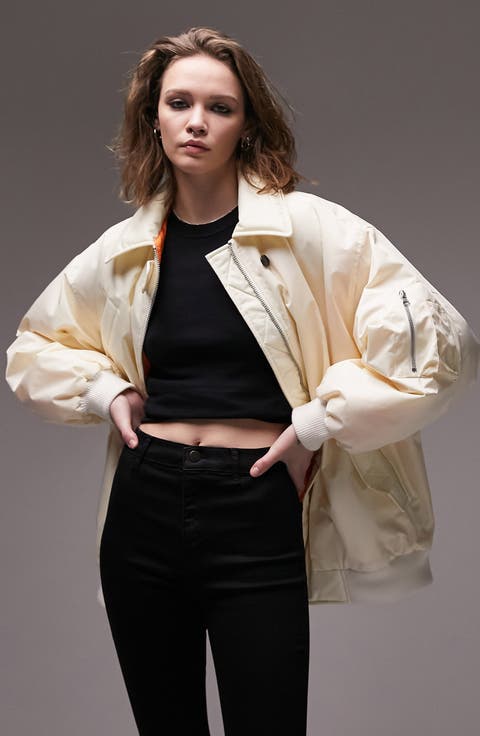 Oversize Bomber Jacket