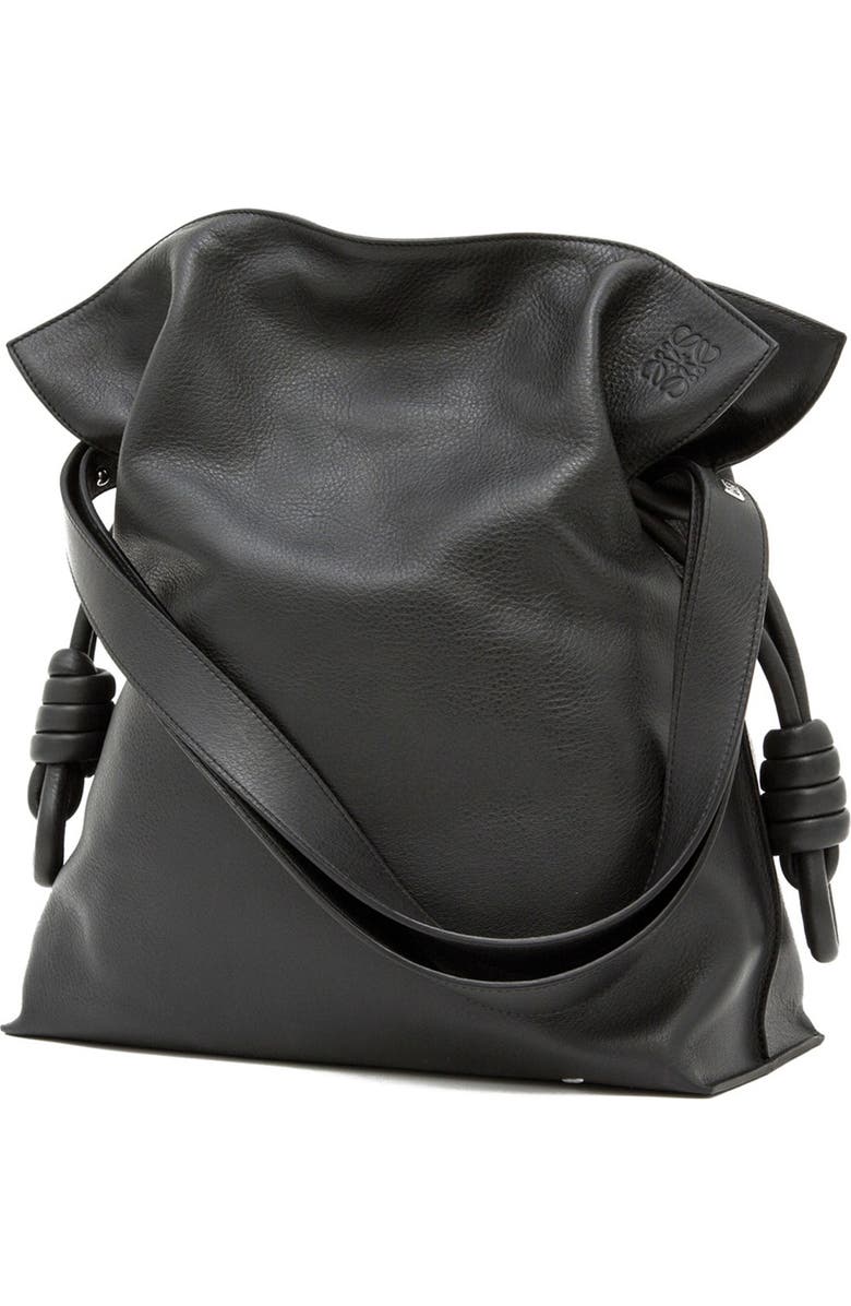 Loewe 'Flamenco Knot' Calfskin Leather Bag, Alternate, color,