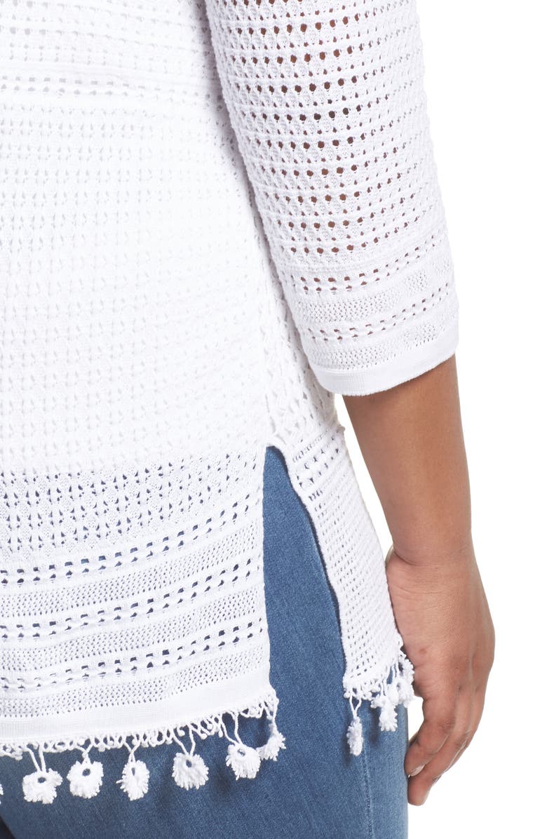 NIC+ZOE Right on Track Tunic Sweater, Alternate, color, 