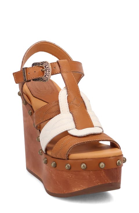 Cosmo Slingback Platform Wedge Sandal (Women)