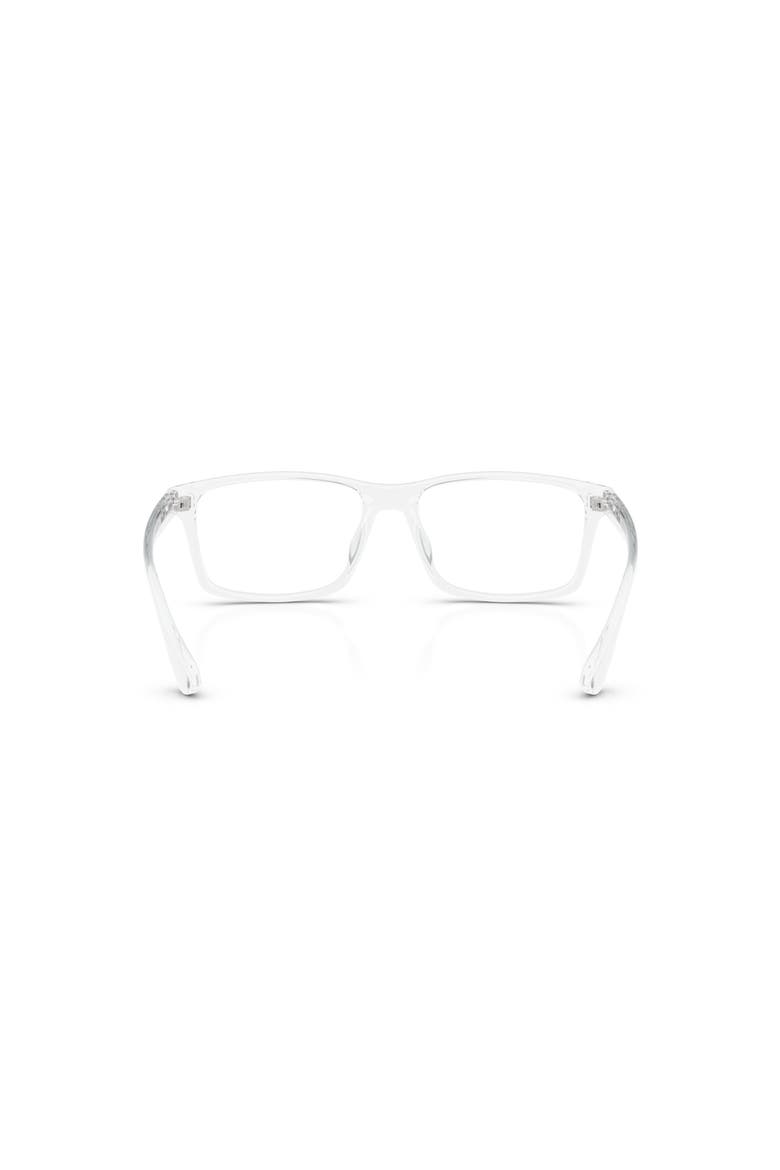 56mm Rectangle optical glasses, Alternate, color, Transparent