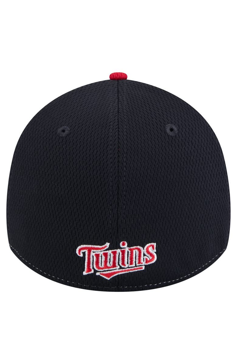 New Era Men's New Era Navy/Red Minnesota Twins 2025 MLB Clubhouse 39THIRTY Flex Hat, Alternate, color, Navy