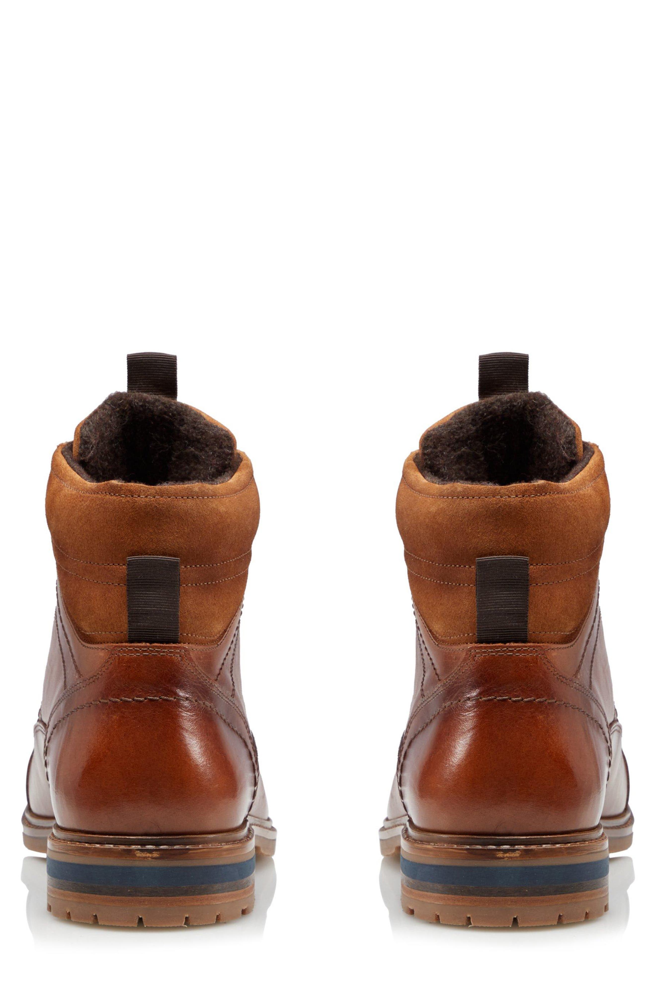 Candor Lace-Up Cap Toe Boot, Alternate, color, TAN