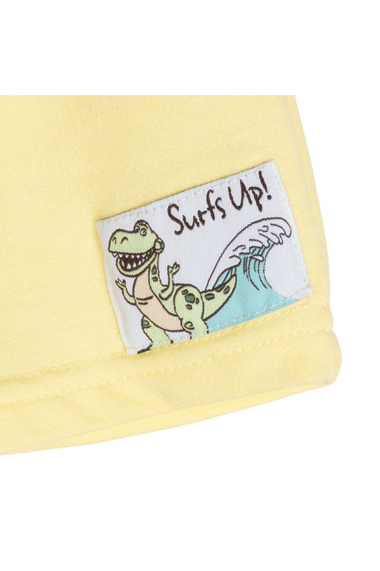 Toy Story Baby Boys' 2-Piece Bodysuit and Shorts Set, Alternate, color, Blue Yellow Toy Story