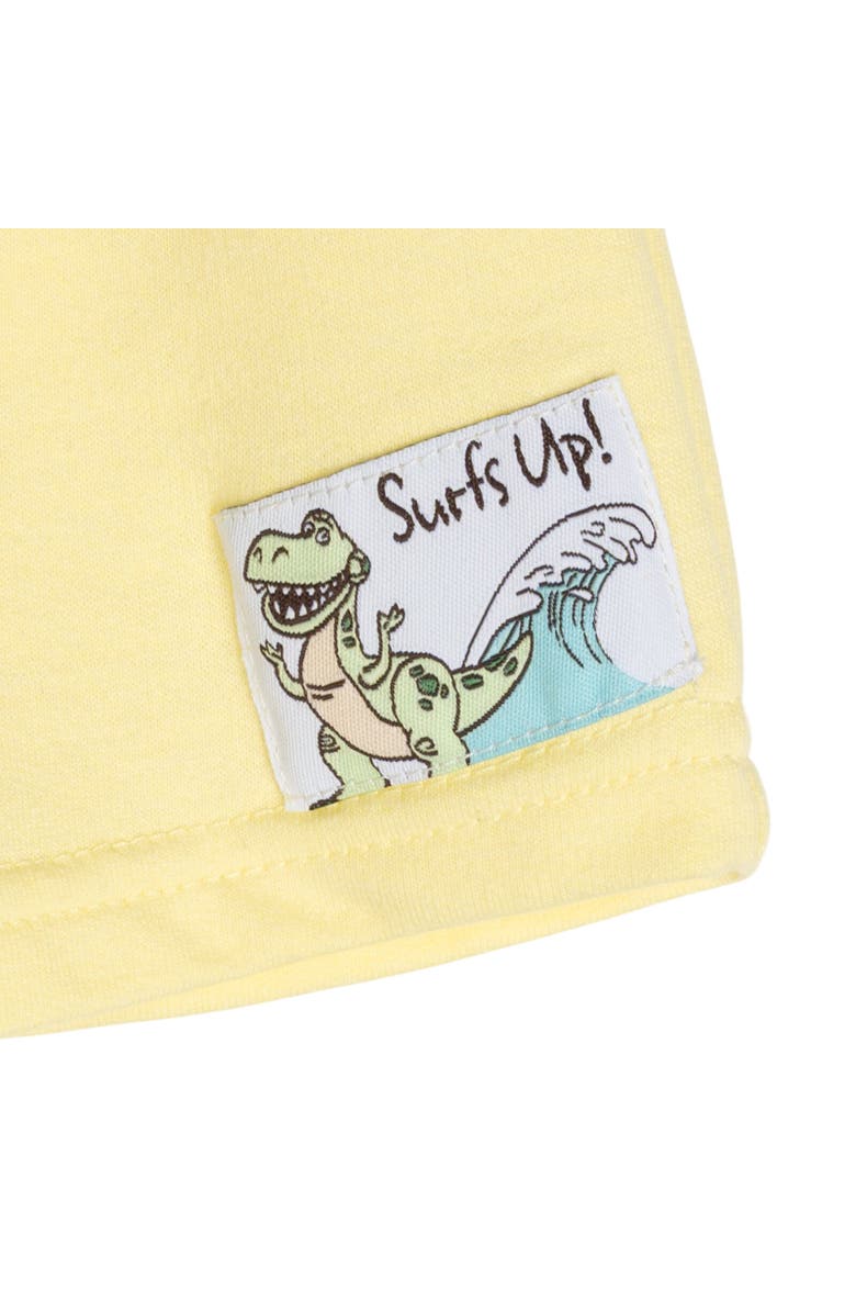 Disney Toy Story Baby Boys' 2-Piece Bodysuit and Shorts Set, Alternate, color, Blue Yellow Toy Story